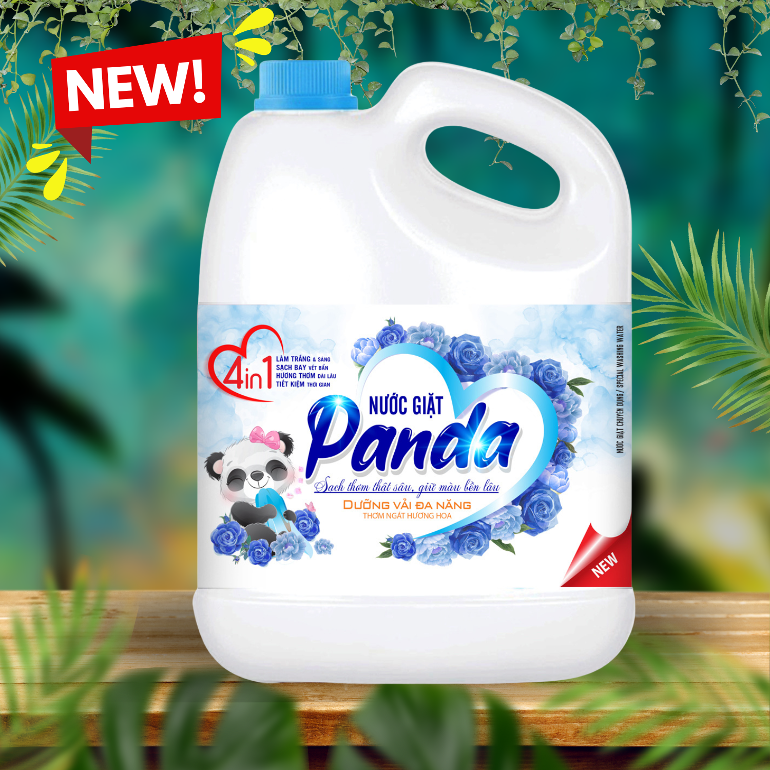 Nước giặt Panda HomeCare 3.2L- Hương D-nee